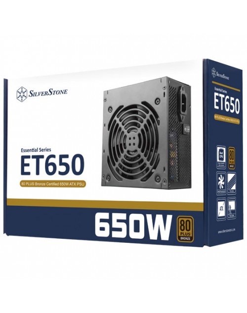 Silverstone ET650 80 PLUS Bronze 650W ATX power supply